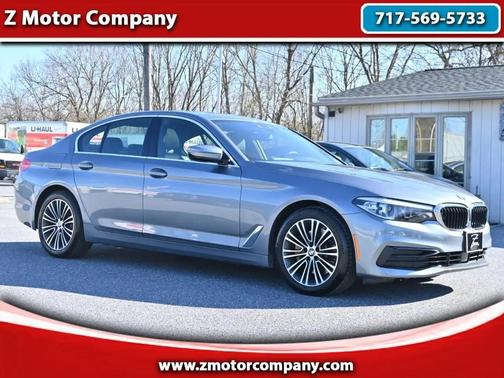 Bluestone Metallic 2019 BMW 530 xDrive