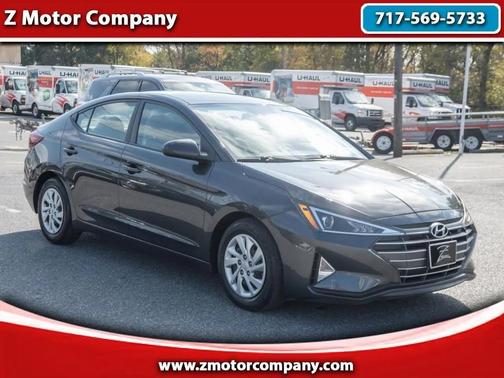 Portofino Gray 2020 Hyundai ELANTRA SE