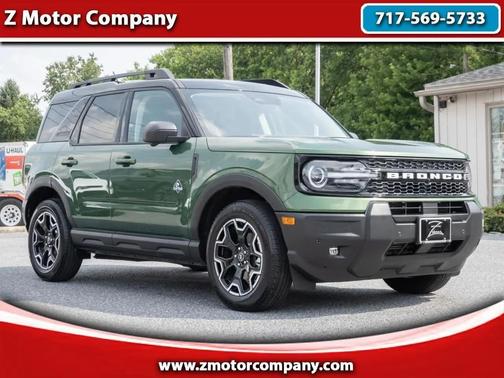 Eruption Green Metallic 2025 Ford Bronco Sport Outer Banks