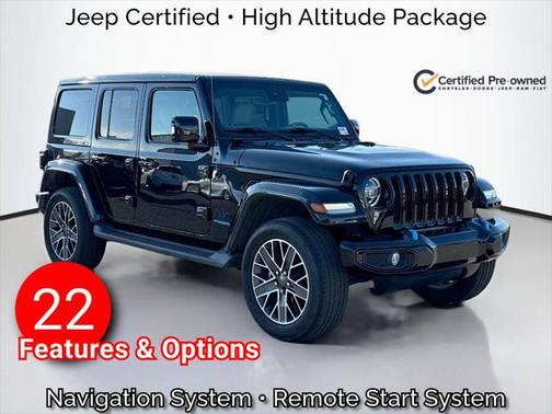 2022 Jeep Wrangler Unlimited 4xe Unlimited High Altitude 4x4