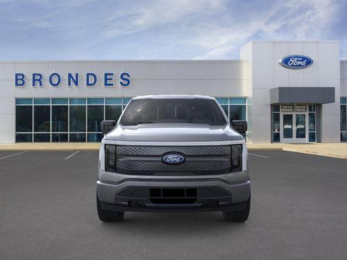 Carbonized Gray Metallic 2025 Ford F-150 Lightning Flash