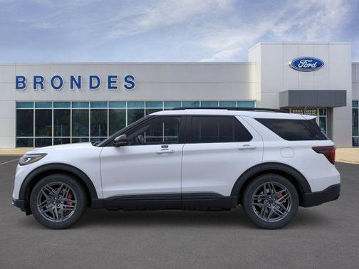 Space White Metallic 2026 Ford Explorer ST