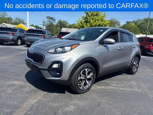 Steel Gray 2021 Kia Sportage LX