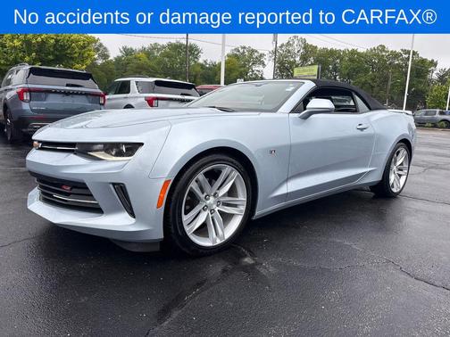 Arctic Blue Metallic 2017 Chevrolet Camaro 2LT