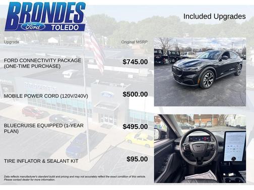 Shadow Black 2025 Ford Mustang Mach-E Select