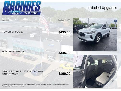 Space Silver Metallic 2025 Ford Escape Active