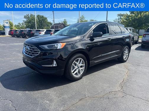Agate Black Metallic 2022 Ford Edge SEL