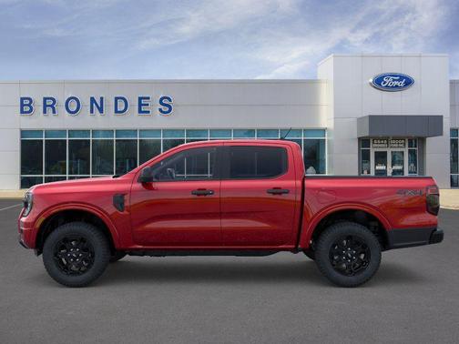 Ruby Red Metallic Tinted Clearcoat 2025 Ford Ranger XLT