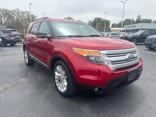Red Candy Metallic Tinted Clearcoat 2012 Ford Explorer XLT