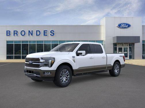 Star White Metallic Tri-Coat 2026 Ford F-150 King Ranch Truck