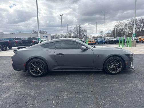 Carbonized Gray Metallic 2025 Ford Mustang Dark Horse