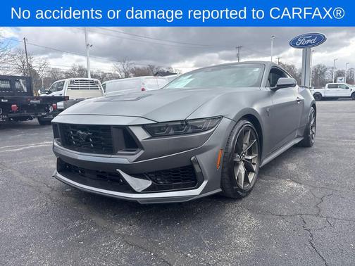 Carbonized Gray Metallic 2025 Ford Mustang Dark Horse