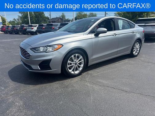 Silver Metallic 2020 Ford Fusion SE