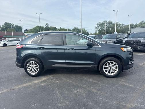 Stone Blue Metallic 2024 Ford Edge SEL