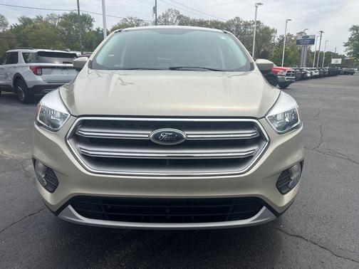White Gold Metallic 2017 Ford Escape SE