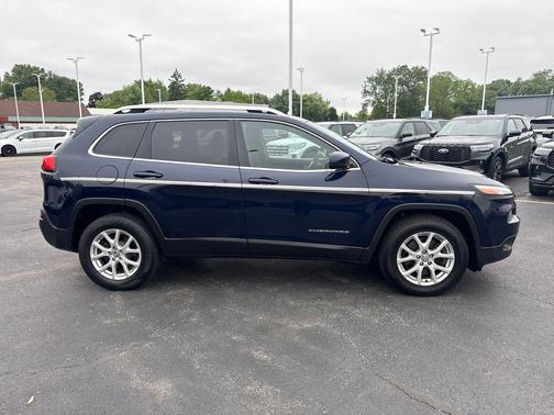 True Blue Pearlcoat 2015 Jeep Cherokee Latitude
