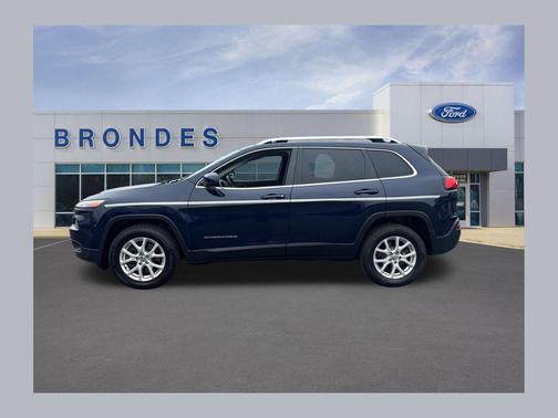 True Blue Pearlcoat 2015 Jeep Cherokee Latitude