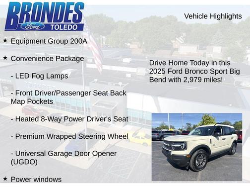 Desert Sand 2025 Ford Bronco Sport Big Bend