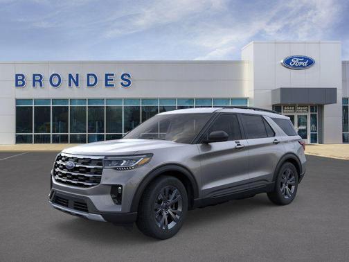 Carbonized Gray Metallic 2026 Ford Explorer Active