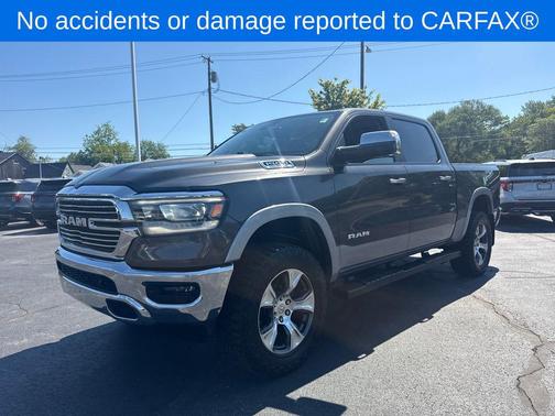 Granite Crystal Metallic Clearcoat 2019 RAM 1500 Laramie