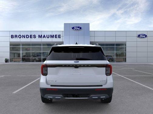 Space White Metallic 2026 Ford Explorer Active
