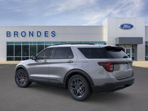 Carbonized Gray Metallic 2026 Ford Explorer ST-Line