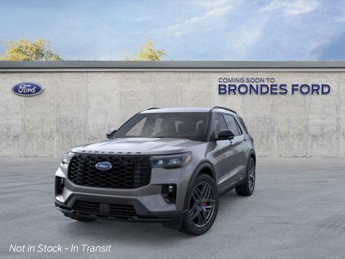 Carbonized Gray Metallic 2026 Ford Explorer ST-Line