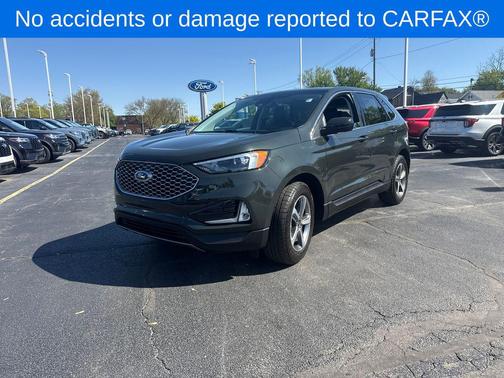 Forged Green Metallic 2023 Ford Edge SEL