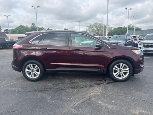 Burgundy Velvet Metallic Tinted Clearcoat 2020 Ford Edge SEL