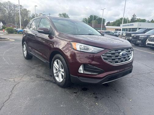 Burgundy Velvet Metallic Tinted Clearcoat 2020 Ford Edge SEL