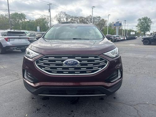 Burgundy Velvet Metallic Tinted Clearcoat 2020 Ford Edge SEL