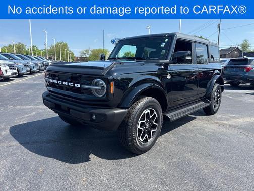 Shadow Black 2025 Ford Bronco Outer Banks