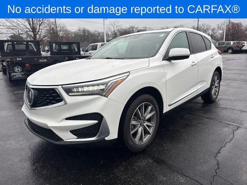 Clear White 2021 Acura RDX Technology Package
