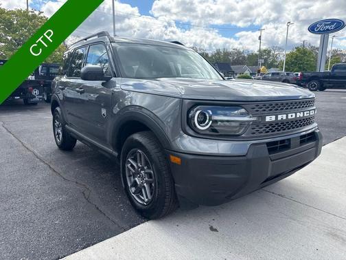 Carbonized Gray Metallic 2025 Ford Bronco Sport Big Bend