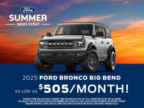 2025 Ford Bronco Big Bend