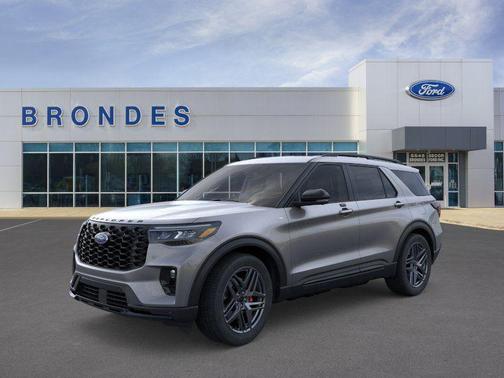 Carbonized Gray Metallic 2026 Ford Explorer ST-Line