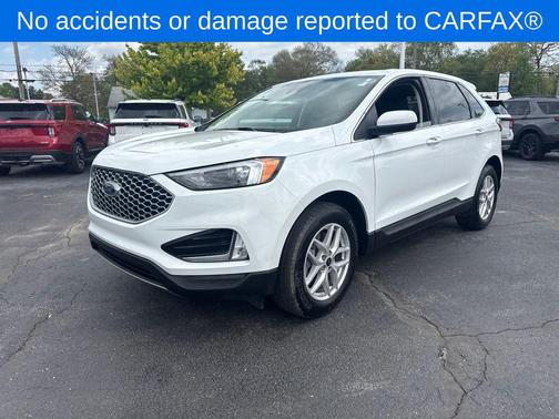Oxford White 2023 Ford Edge SEL