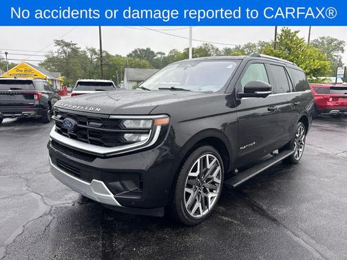 Black Metallic 2025 Ford Expedition Platinum
