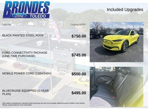 Grabber Yellow 2025 Ford Mustang Mach-E Select