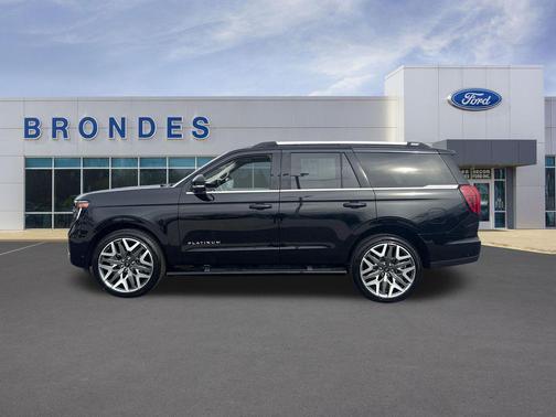 Agate Black Metallic 2025 Ford Expedition Platinum