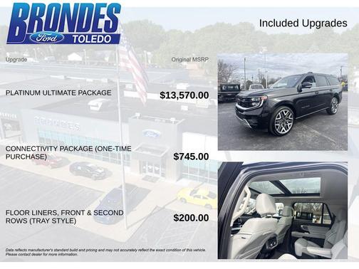 Agate Black Metallic 2025 Ford Expedition Platinum