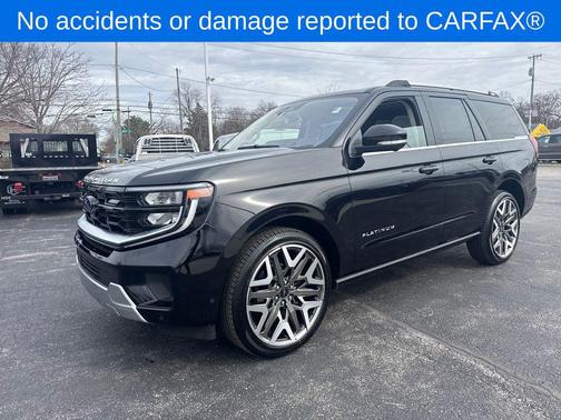 Agate Black Metallic 2025 Ford Expedition Platinum