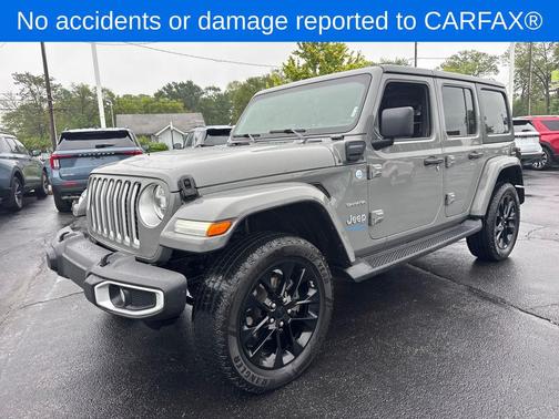 Sting-Gray Clearcoat 2021 Jeep Wrangler Unlimited 4xe Sahara