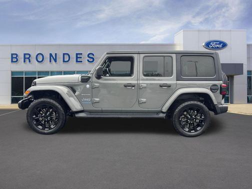 Sting-Gray Clearcoat 2021 Jeep Wrangler Unlimited 4xe Sahara