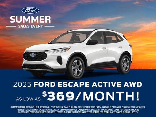 2025 Ford Escape Active