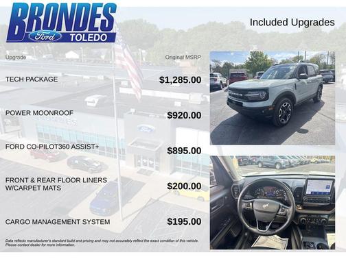 Cactus Gray 2023 Ford Bronco Sport Outer Banks