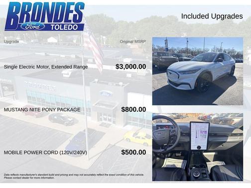 Space White Metallic 2023 Ford Mustang Mach-E Premium