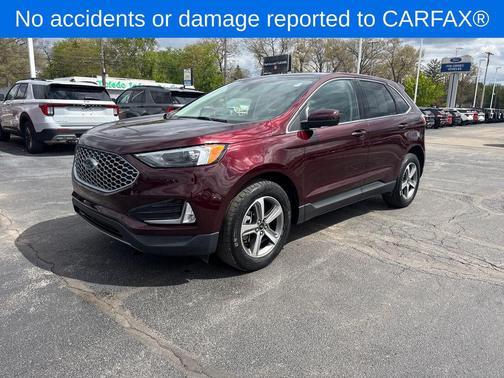 Burgundy Velvet Metallic Tinted Clearcoat 2023 Ford Edge SEL