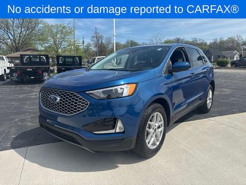 Atlas Blue Metallic 2024 Ford Edge SEL