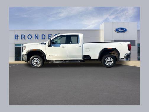 Summit White 2022 GMC Sierra 2500 SLE